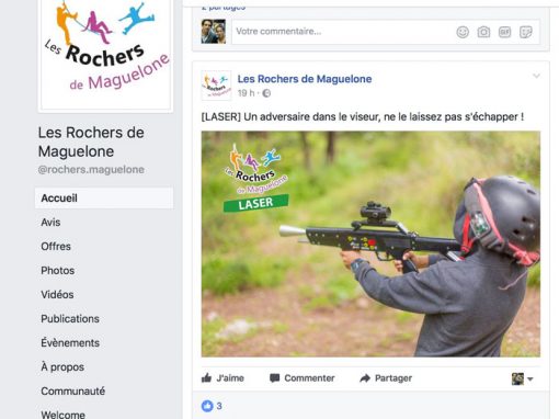 Les Rochers de Maguelone – Webmarketing